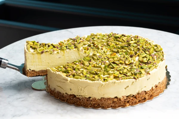 Antep Fıstıklı No Bake Cheesecake